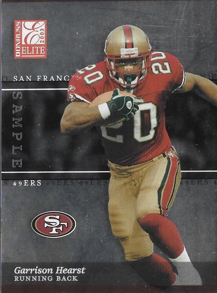 Garrison Hearst #88 2003 Panini Donruss Elite Football