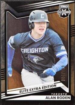 Alan Roden #98 2022 Panini Elite Extra Edition Baseball