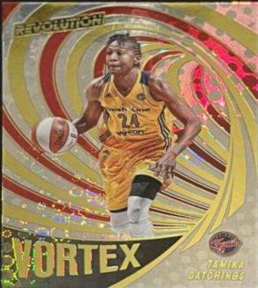 Tamika Catchings #11 Basketball Cards 2022 Panini Revolution WNBA Vortex