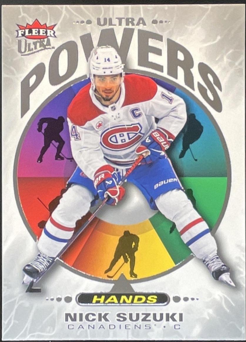 Nick Suzuki #1 2025 Fleer Ultra Power Hockey