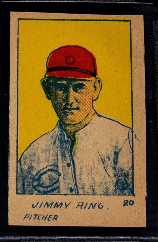 Jimmy Ring #20 1921 W516 2 2 Baseball