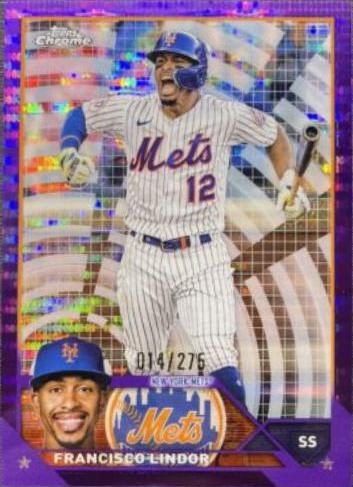 Francisco Lindor [Purple Sonar] #142
