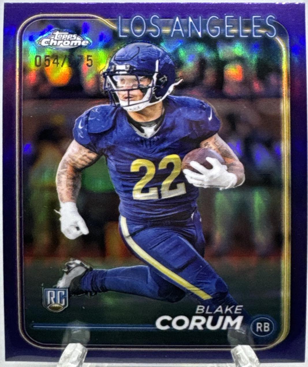 Blake Corum [Purple Refractor] #219