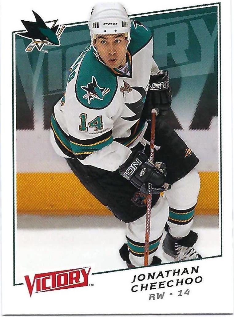 Jonathan Cheechoo #35 Hockey Cards 2008 Upper Deck Victory