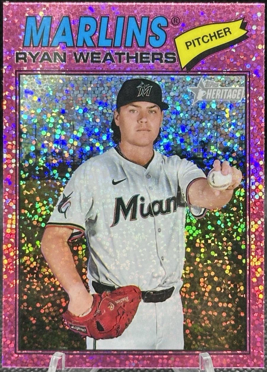 Ryan Weathers [Pink Sparkle Chrome] #307