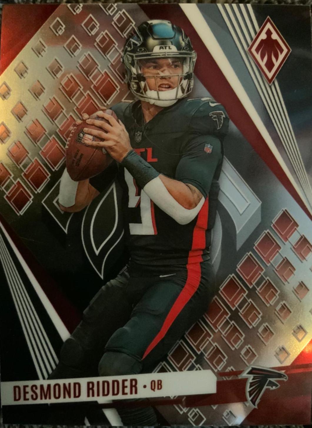Desmond Ridder #1 Football Cards 2023 Panini Phoenix