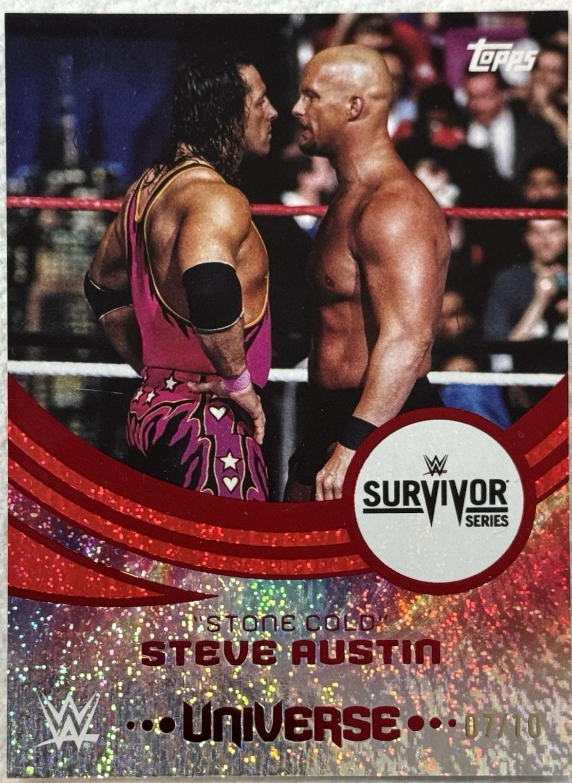 Stone Cold Steve Austin [Red Magma Event Variation] #295 Prices