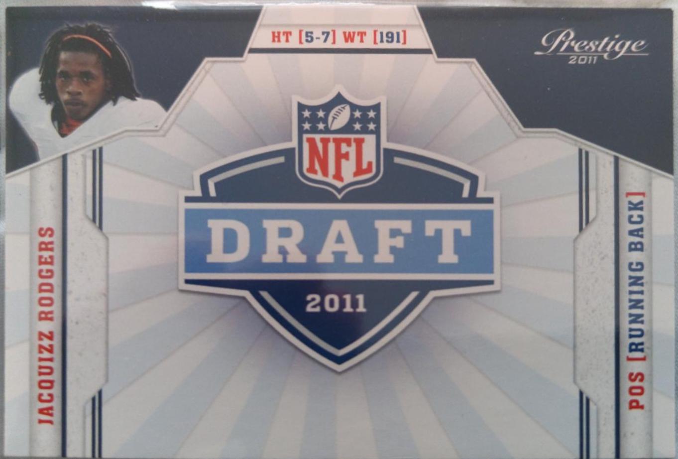 Jacquizz Rodgers #13 Football Cards 2011 Panini Prestige NFL Draft
