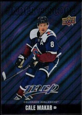 Cale Makar #US-21 Hockey Cards 2024 Upper Deck MVP Under the Scope