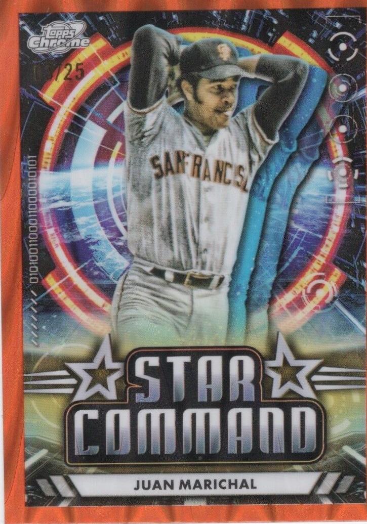 Juan Marichal [Orange Galactic Refractor] #SC-5