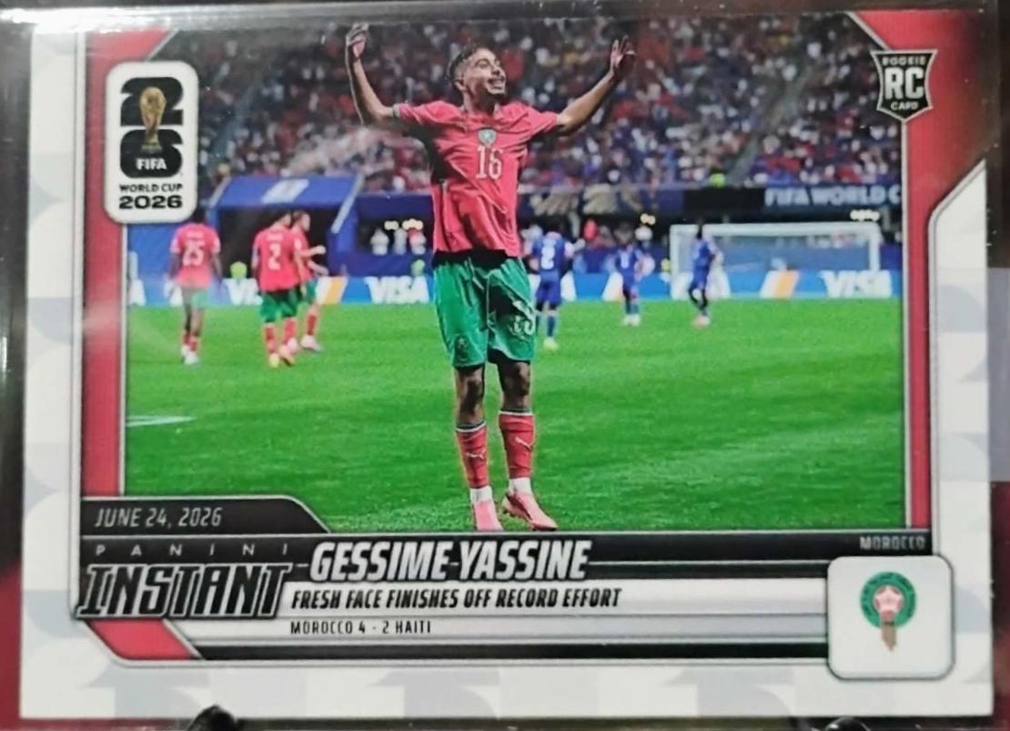 Gessime Yassine #117 2026 Panini Instant FIFA