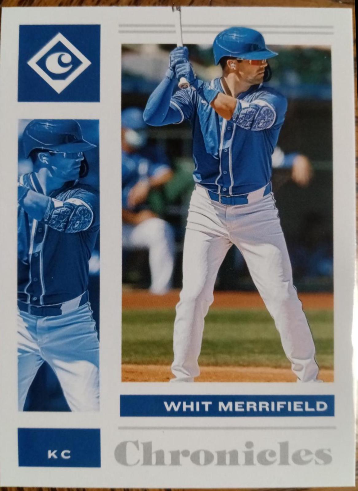 Whit Merrifield #2 Baseball Cards 2021 Panini Chronicles
