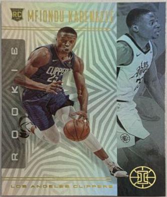 Mfiondu Kabengele #160 Basketball Cards 2019 Panini Illusions