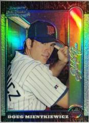 Doug Mientkiewicz [Refractor] #186 Baseball Cards 1999 Bowman Chrome International Prices