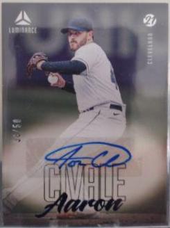 Aaron Civale [Blue] #LA-AC