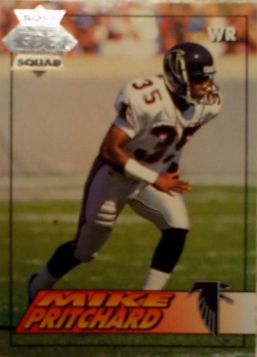 Mike Pritchard #1 Football Cards 1994 Collector's Edge