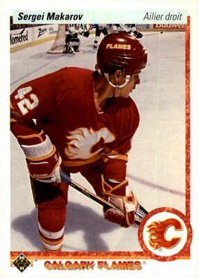 Sergei Makarov #123 Hockey Cards 1990 Upper Deck French