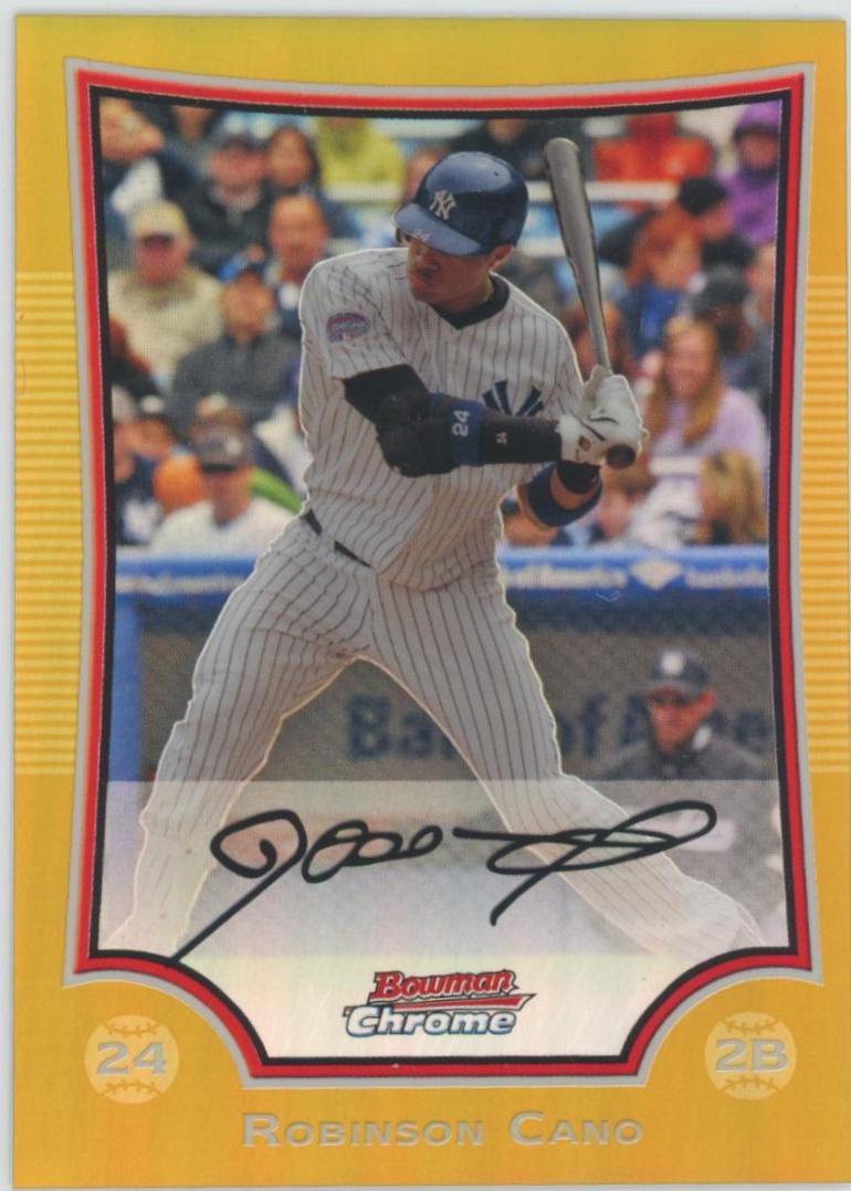 Robinson Cano [Gold Refractor] #71