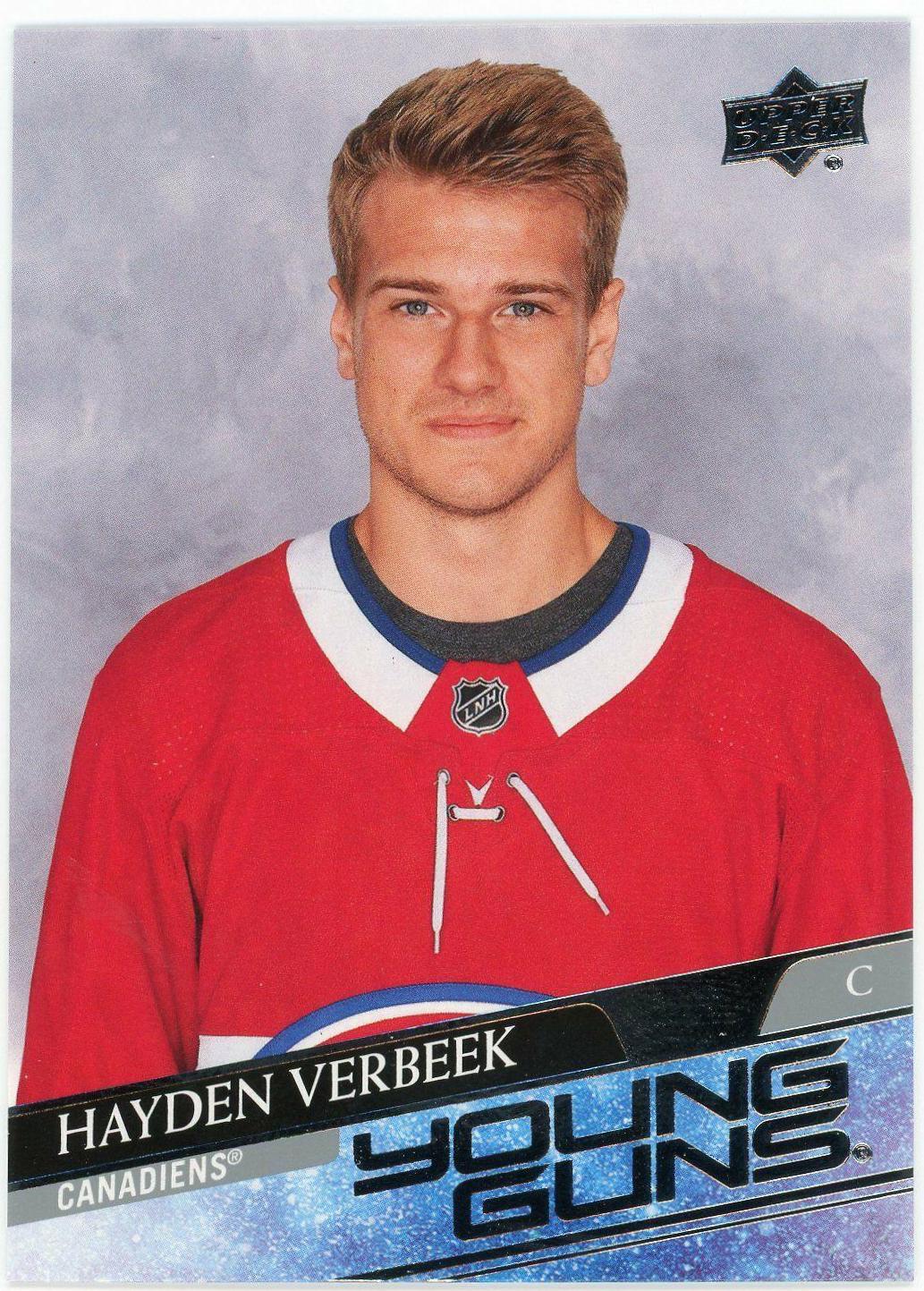 Hayden Verbeek #714 2020 Upper Deck Hockey