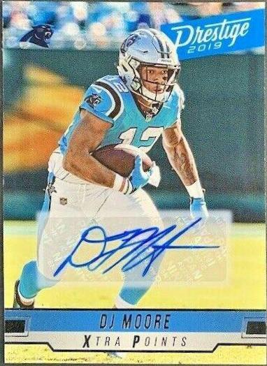 DJ Moore #140 Football Cards 2019 Panini Prestige