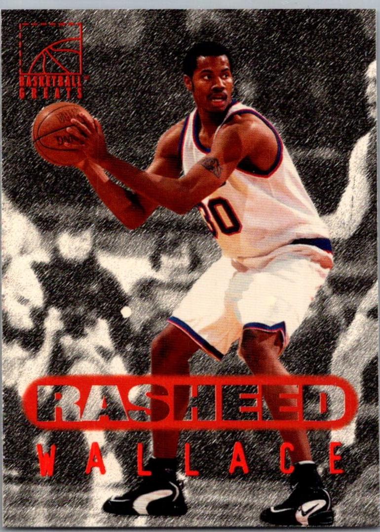 Rasheed Wallace #99 Basketball Cards 1996 Score Board Basketball Rookies