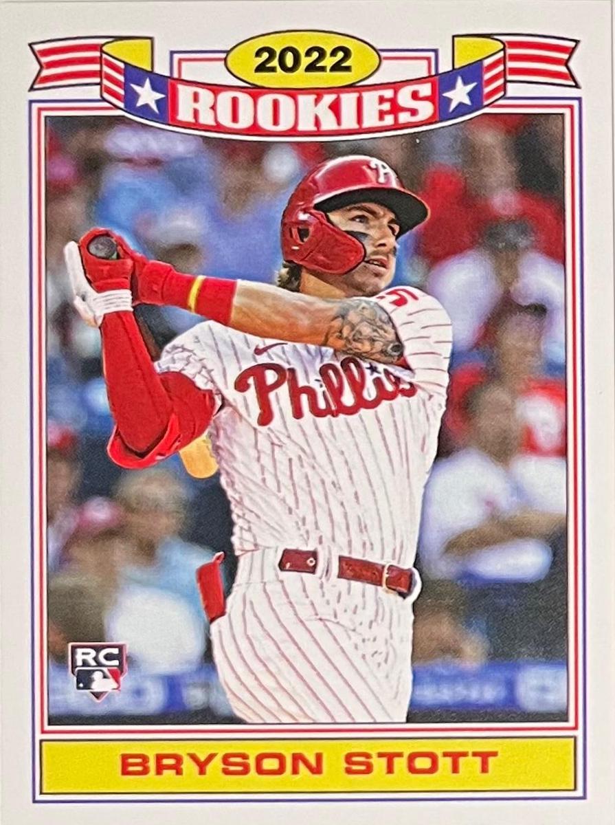 Bryson Stott #154 Baseball Cards 2022 Topps Throwback Thursday