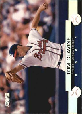 Tom Glavine #51 Baseball Cards 2001 Stadium Club