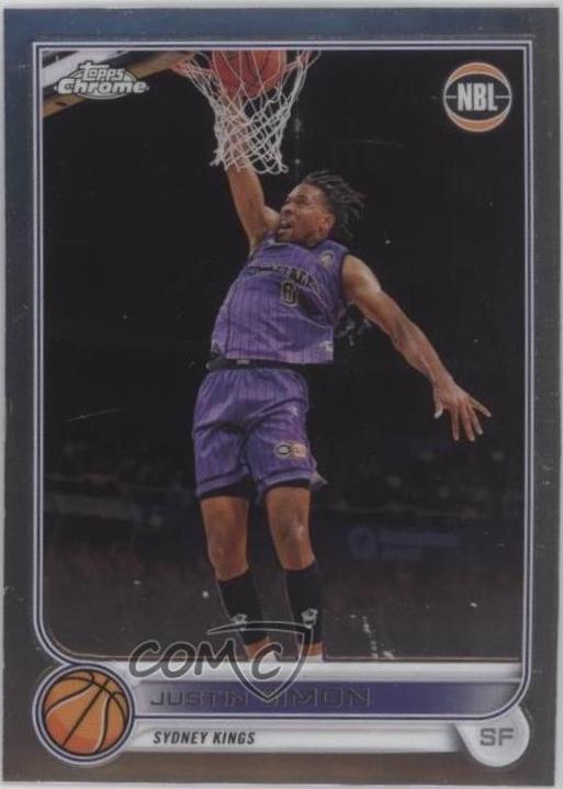 Justin Simon #88 2022 Topps Chrome National Basketball League