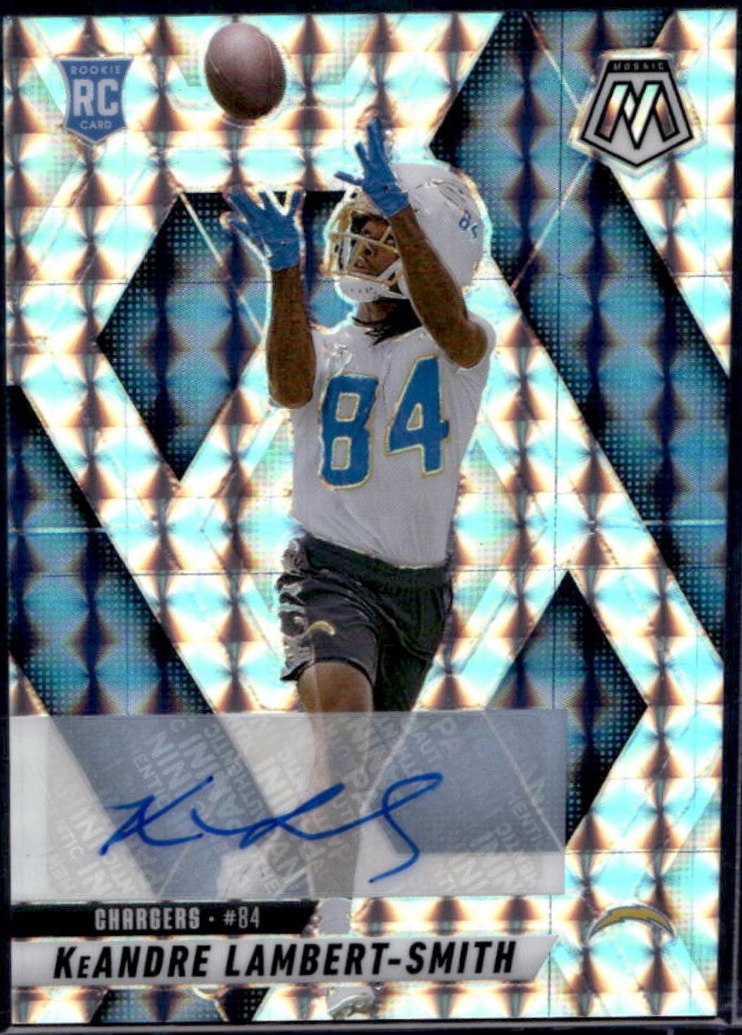 KeAndre Lambert-Smith #336 2025 Panini Mosaic Rookie Autographs Football