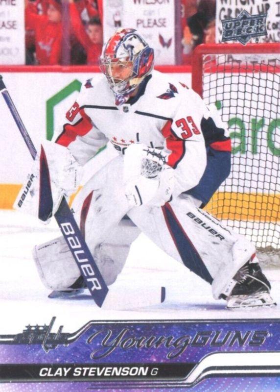 Clay Stevenson #457 Hockey Cards 2023 Upper Deck