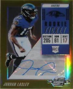 Jordan Lasley [Autograph Gold] #165