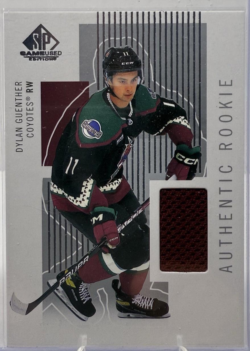 Dylan Guenther #RR-DG 2022 Sp Game Used Retro Renovations Jersey Hockey