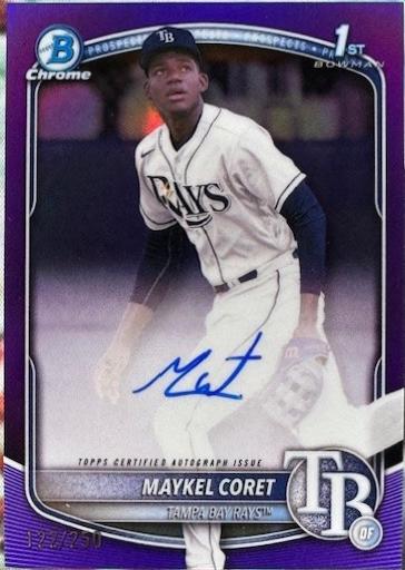 Maykel Coret [Purple Refractor] #CPA-MC