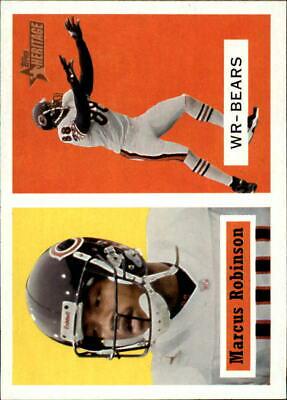 Marcus Robinson #18 Football Cards 2002 Topps Heritage