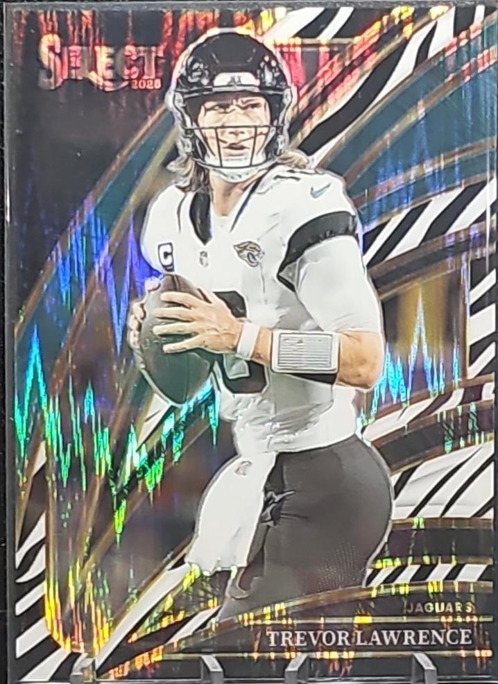 Trevor Lawrence [Zebra Prizm] #229 Prices | 2025 Panini Select