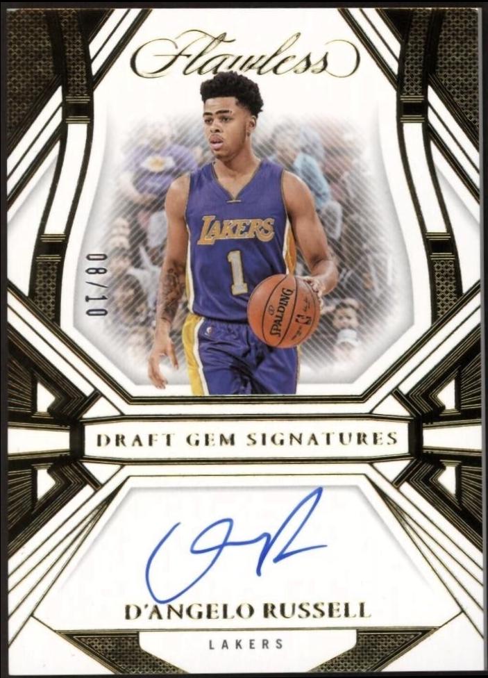 D'Angelo Russell [Gold] #22 Prices | 2023 Panini Flawless Draft Gem ...