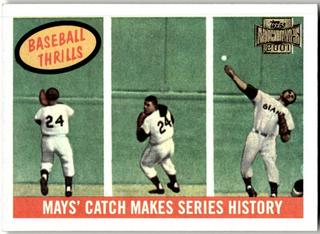 Mays' Catch Makes Series History