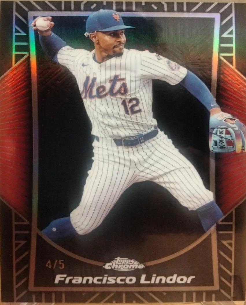 Francisco Lindor [Orange Refractor] #SE-8