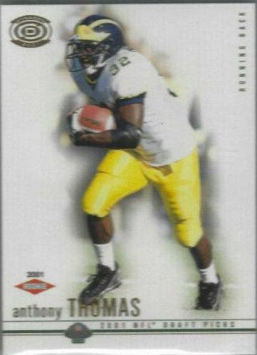 Anthony Thomas #125 2001 Pacific Dynagon Football