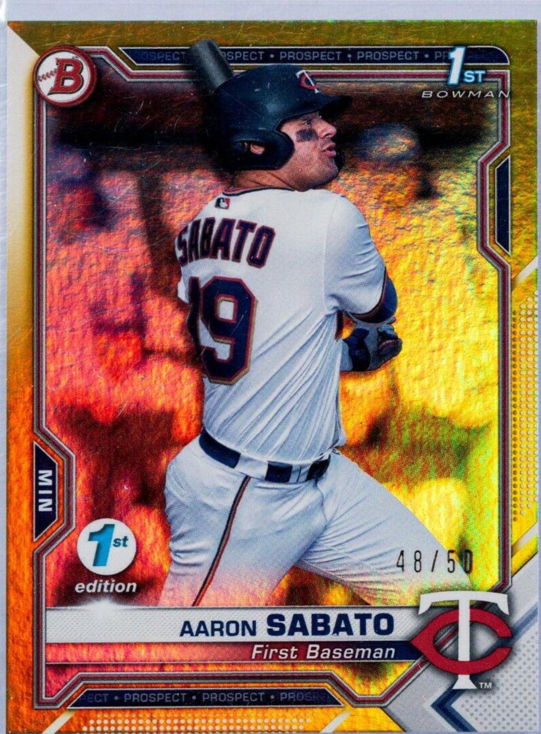 Aaron Sabato [Gold Foil] #BFE-125