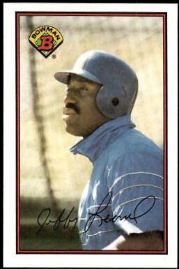 Jeffrey Leonard #218 Baseball Cards 1989 Bowman