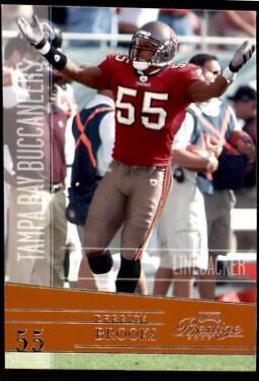 Derrick Brooks #140 2006 Playoff Prestige Football