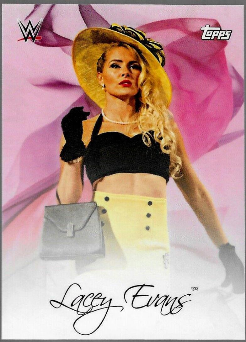 Lacey Evans #3 Wrestling Cards 2019 Topps WWE Mother's Day