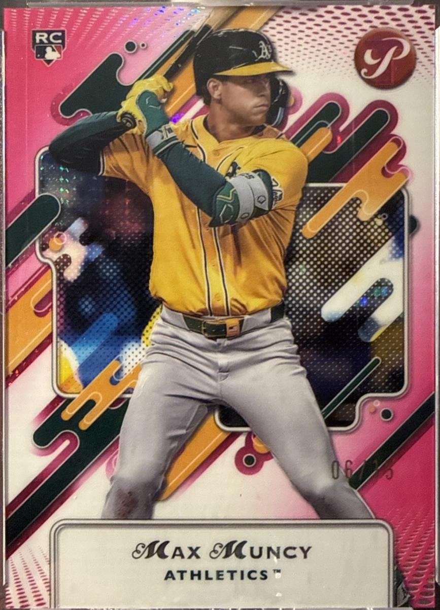 Max Muncy [Encased Pink Refractor] #15