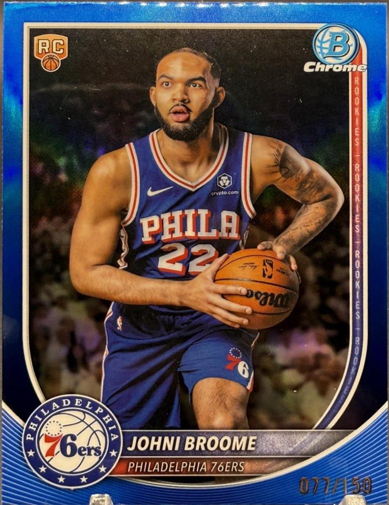 Johni Broome [Blue Refractor] #BCV-35