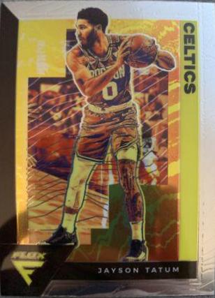 Jayson Tatum #7 Basketball Cards 2020 Panini Flux