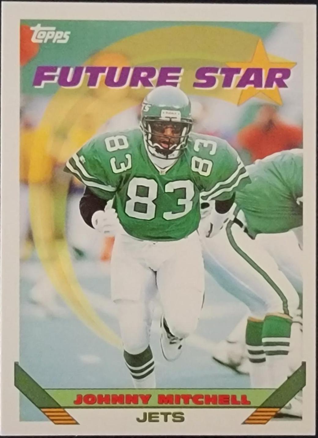Johnny Mitchell #129 Football Cards 1993 Topps