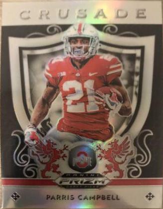 Parris Campbell [Silver Prizm] #9