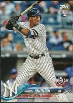 Miguel Andujar #137 Baseball Cards 2018 Topps Opening Day