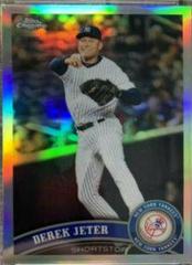 Derek Jeter [Refractor] #20 Baseball Cards 2011 Topps Chrome Prices